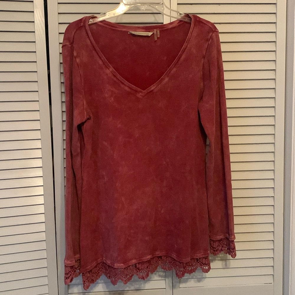 Soft Surroundings long sleeve women’s sweater shirt